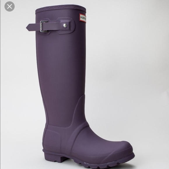 purple urchin hunter boots